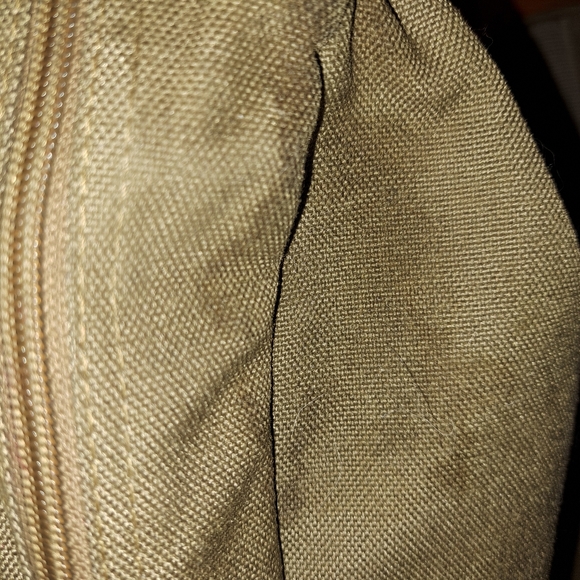 Eddie Bauer Olive Green Canvas Laptop Messenger Bag - Picture 5 of 10